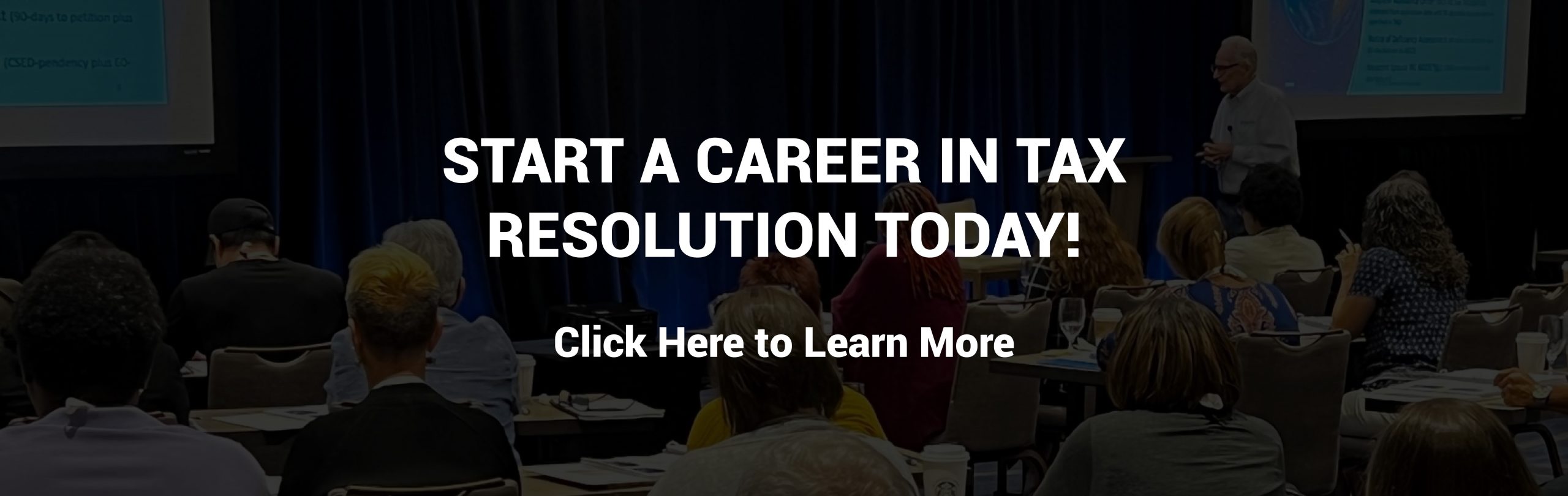 tax resolution career ad